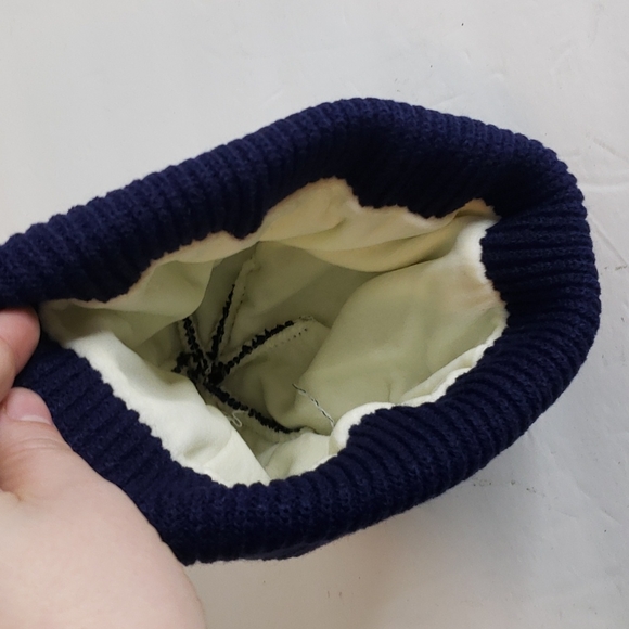 🤯3/$12 MSDC Blue Winter Hat Beanie Toque NWOT - Picture 4 of 5